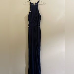 David’s Bridal Bridesmaid dress - Navy Blue - Size 12